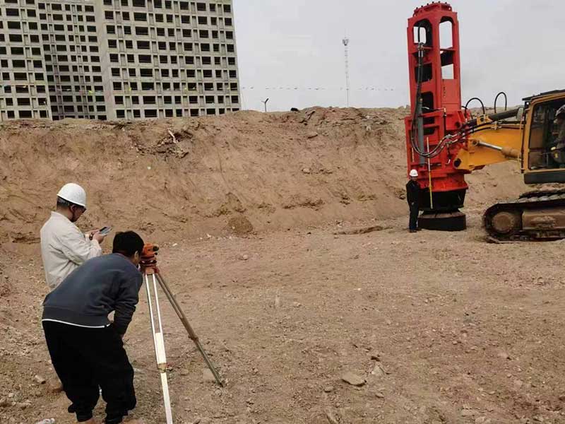 高速液壓夯實機HC150助力江蘇南京萬科城樓盤房建地基基礎夯實處理 高速液壓夯實機HC150助力江蘇南京萬科城樓盤房建地基基礎夯實處理